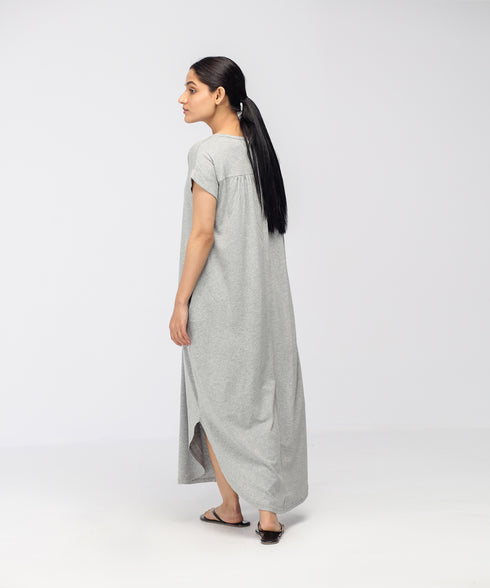 Women's V-Neck Maxi Dress